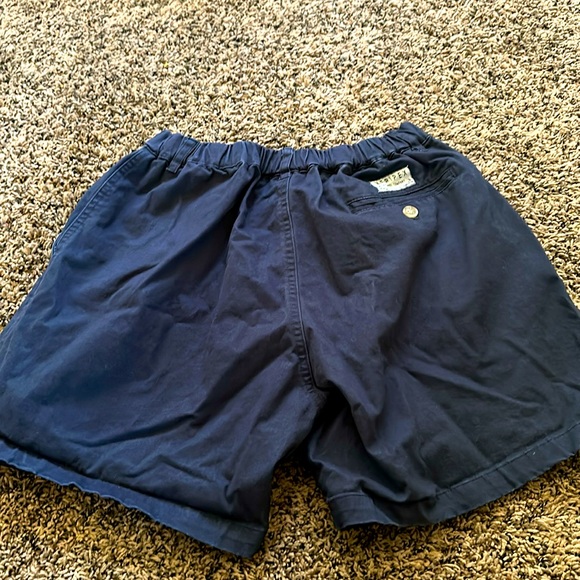 Meripex Apparel dark blue short shorts. Size Medium. - Picture 2 of 3